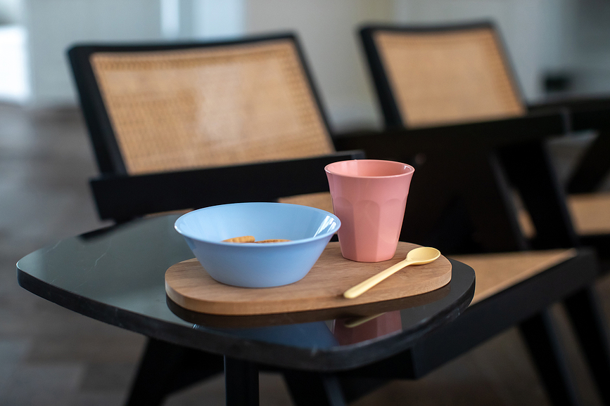 Nora Posodica S, pastelno rumena