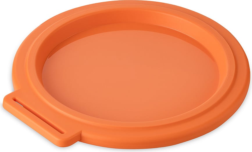 Nora Spremnik s poklopcem 700 ml prugasti narančasto-ružičasti