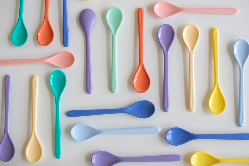 Nora S Κουταλάκι, γαλάζιο παστέλ