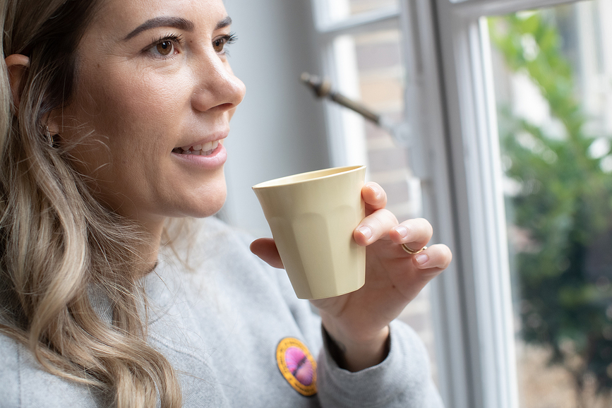 Nora S Tasse, rose pastel