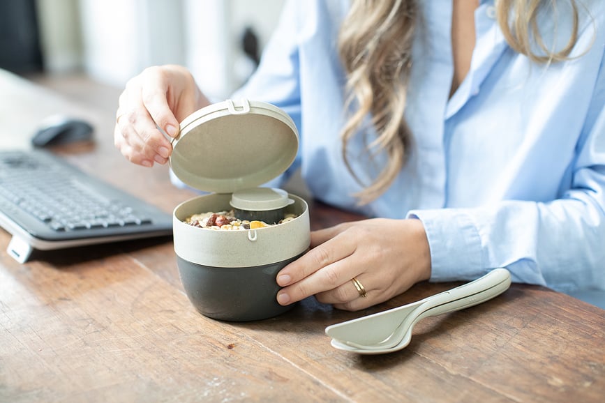 Organic Nature Bentobox Kutija za Ručak M zelena