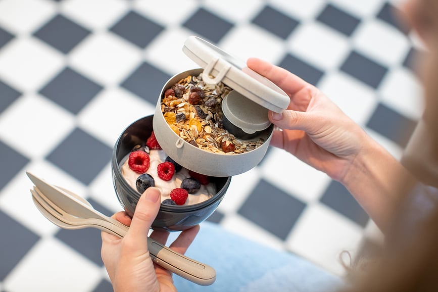 Organic Nature Bentobox Kutija za Ručak M zelena