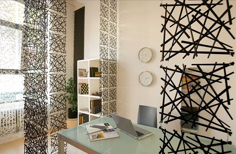 Panel Decorativo transparente Stixx, azul intenso