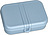 Pascal Organic Lunchbox L, blå, med avdelare