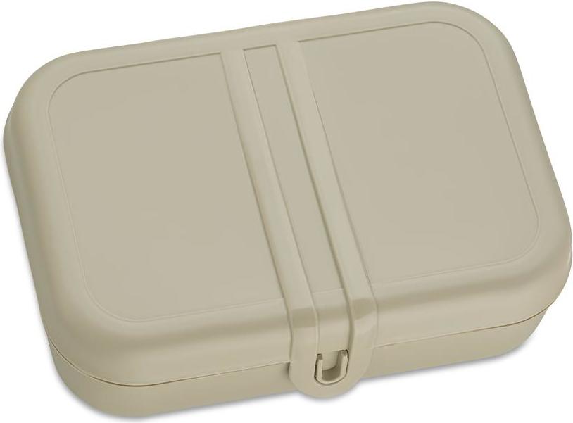 Pascal Organic Lunchbox L sandfarbig mit Trennfach