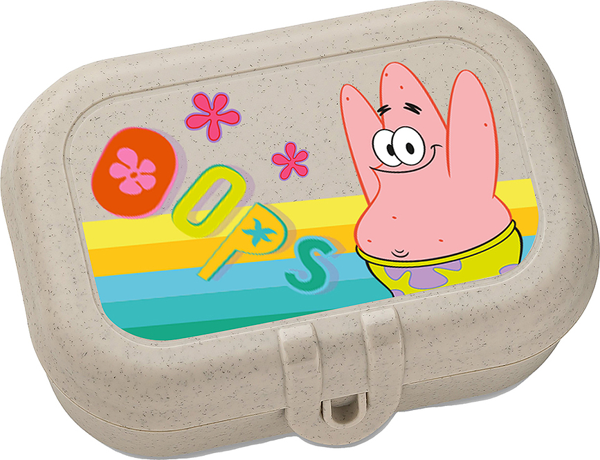 Pascal Ready Δοχεία Φαγητού mini, SpongeBob Patrick, Σετ 3 τεμαχίων
