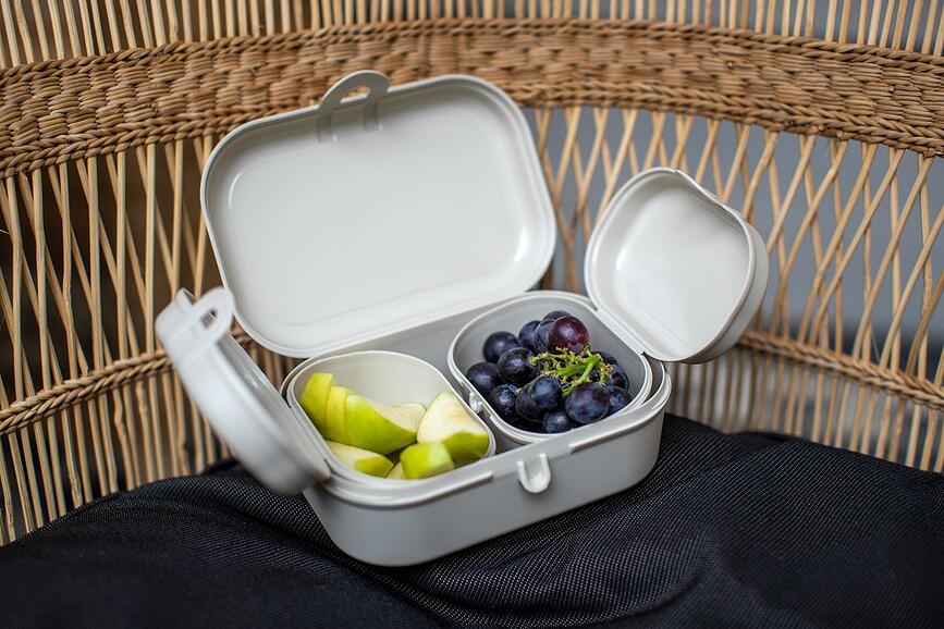 Pascal Ready Organic Boîtes Repas mini, bleues, Lot de 3