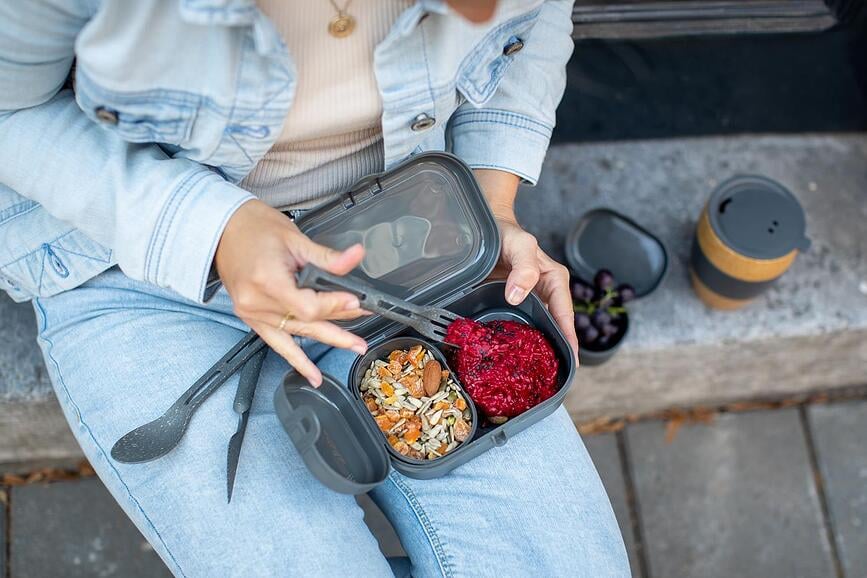 Pascal Ready Organic Kutije za Ručak mini svijetloplave 3 kom.