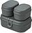 Pascal Ready Organic Lunchboxen mini grau 3 El.