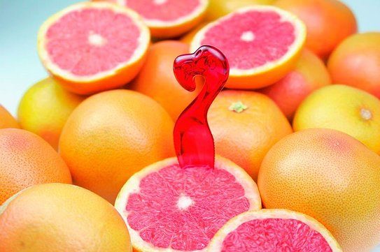 Pink Łyżeczka do grejpfruta