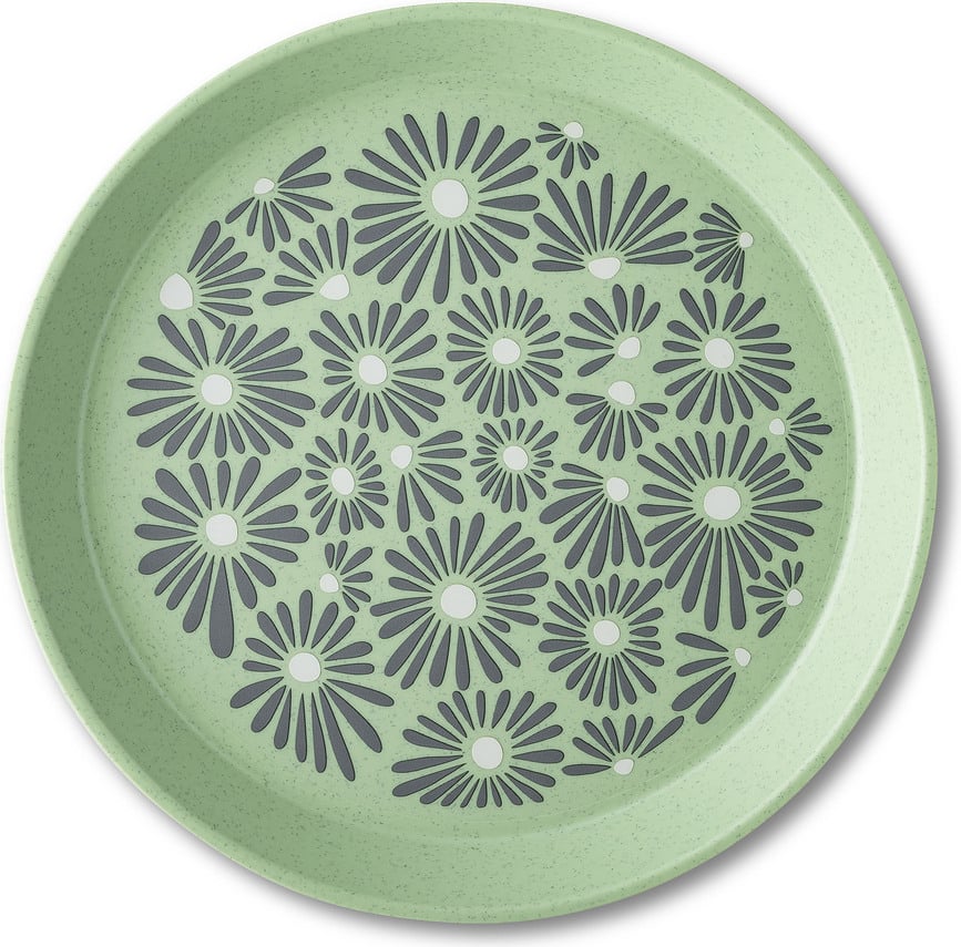 Plato Blomster Plate Daisy 20,5 cm, azul