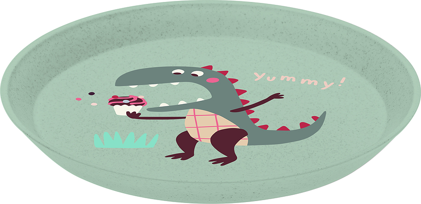 Plato infantil Connect Organic Rex, 20,5 cm