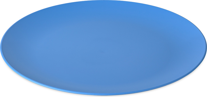 Plato llano Nora M, azul