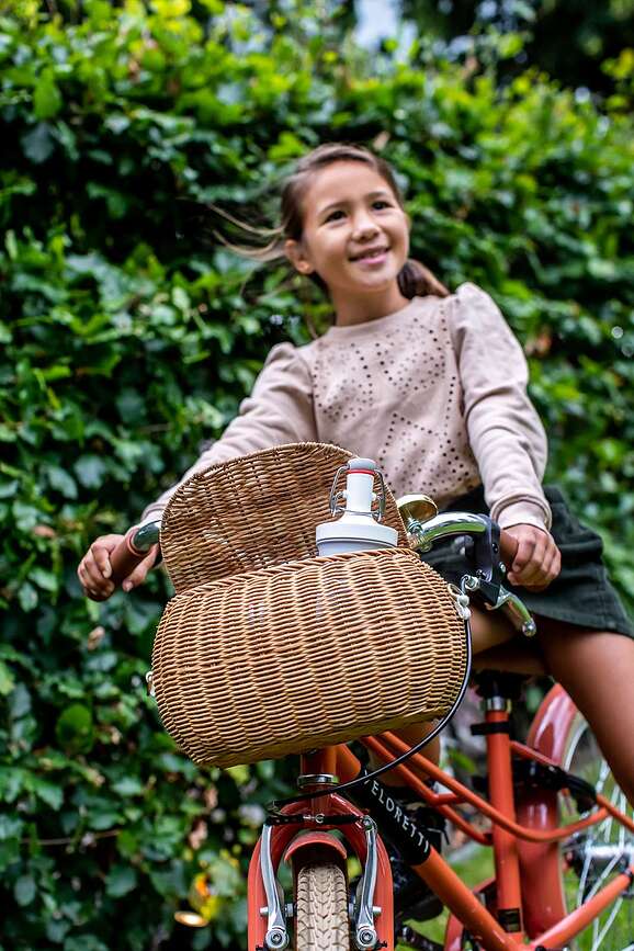 Plopp To Go Mini Organic Steklenica za vodo, 200 ml, rdeča