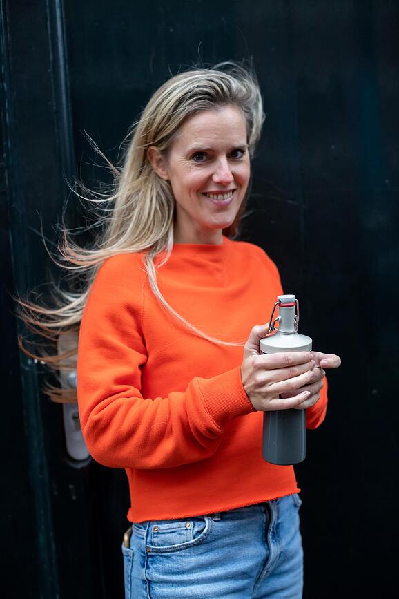 Plopp To Go Organic Nature Boca za vodu siva