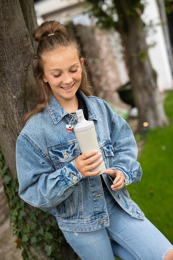 Plopp To Go Organic Nature Gourde, bleue