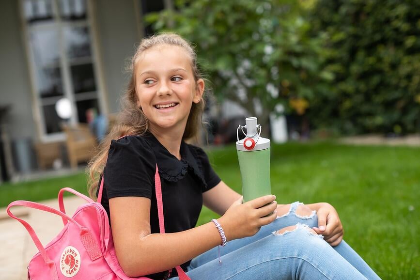 Plopp To Go Organic Nature Μπουκάλι Νερού, γκρι