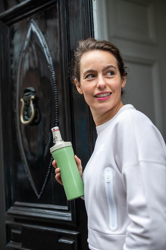 Plopp To Go Organic Nature Μπουκάλι Νερού, γκρι