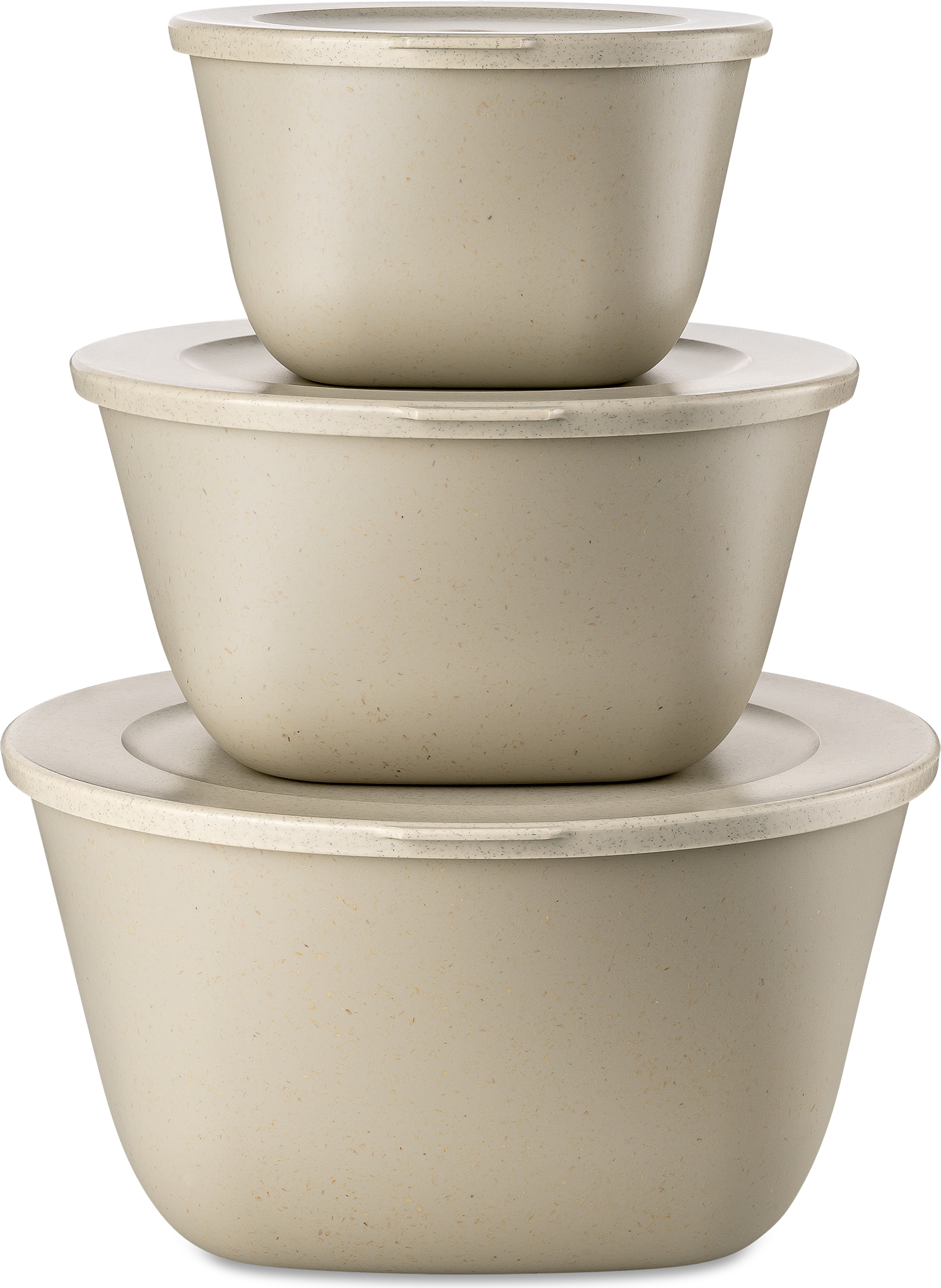 Pojemniki Connect Box Stockholm Organic Nature piaskowe 3 szt.