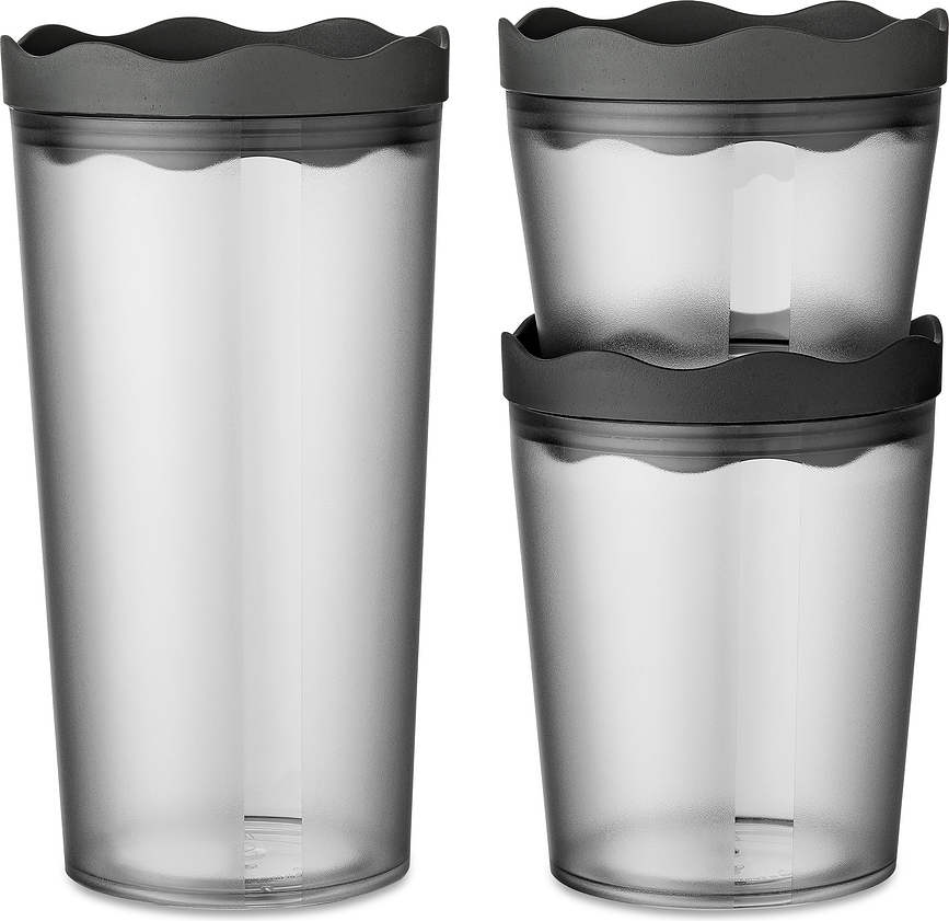 Prince Oslo Organic Nature Boîtes de conservation, Lot de 3