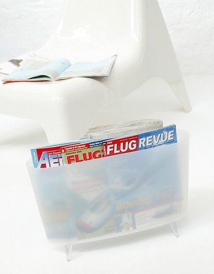 Revistero Milano, gris oscuro