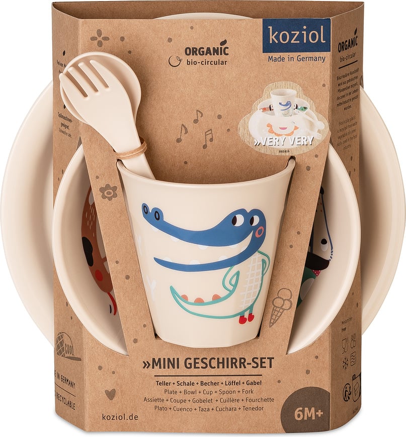 Set de Mesa Infantil Very very at home, beige, Set de 5 piezas