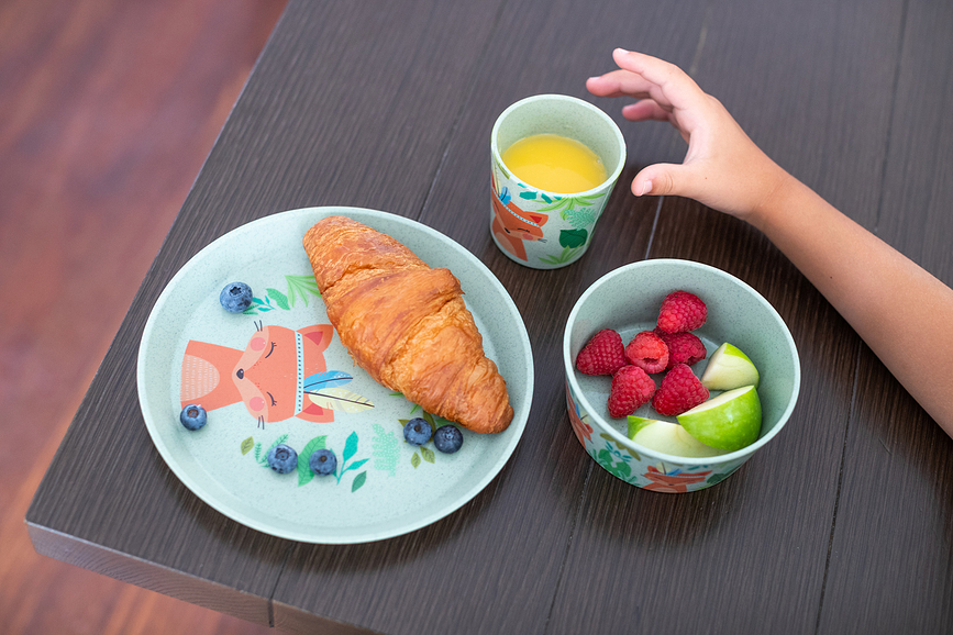 Set de Vajilla Infantil Connect Organic Harry, Set de 3 piezas