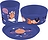 Set de Vajilla infantil Connect Organic Space, 3 piezas