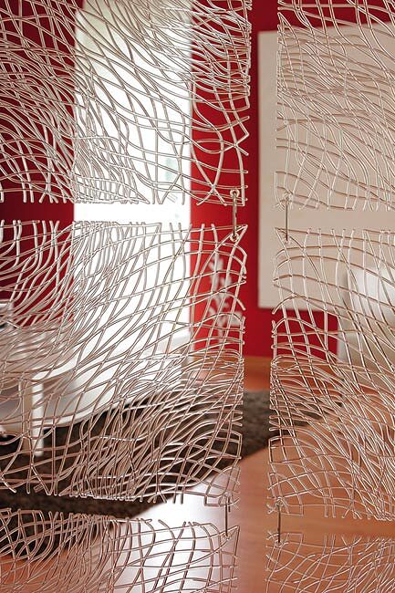 Silk Panel dekorativni intenzivno plavi