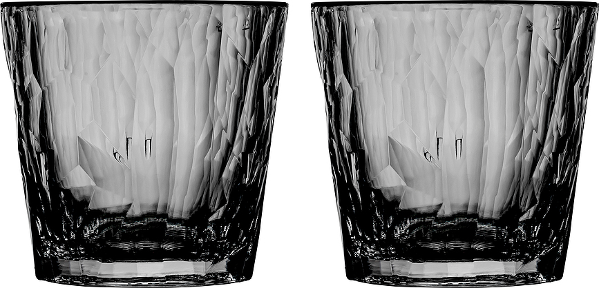 Склянки Club No. 22 250 ml, темно-сірі, 2 шт.