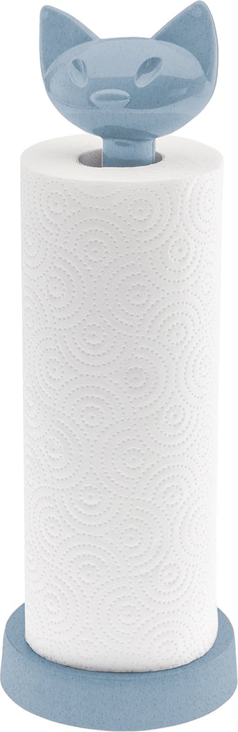 Stojak na ręcznik papierowy Miaou Organic Nature błękitny