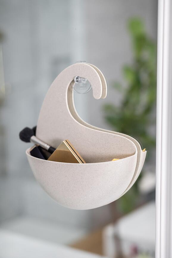 Surf Recycled Étagère pour salle de bain M, blanche