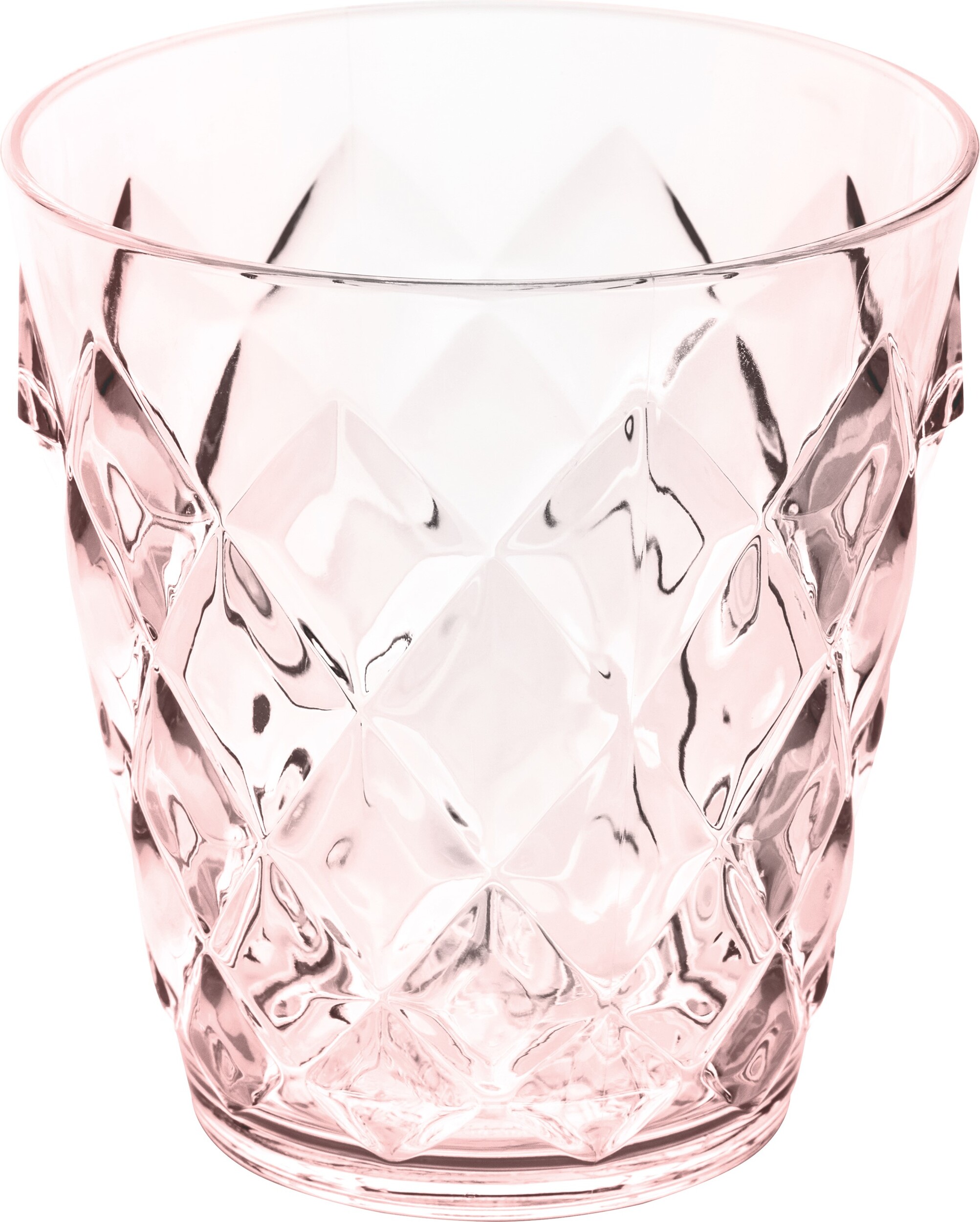 Szklanki Crystal S różowe 2 szt.
