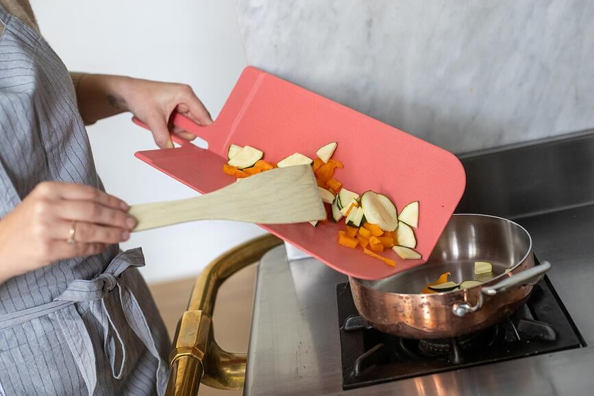 Tabla de cortar Snap Organic Nature, tamaño L, color arena