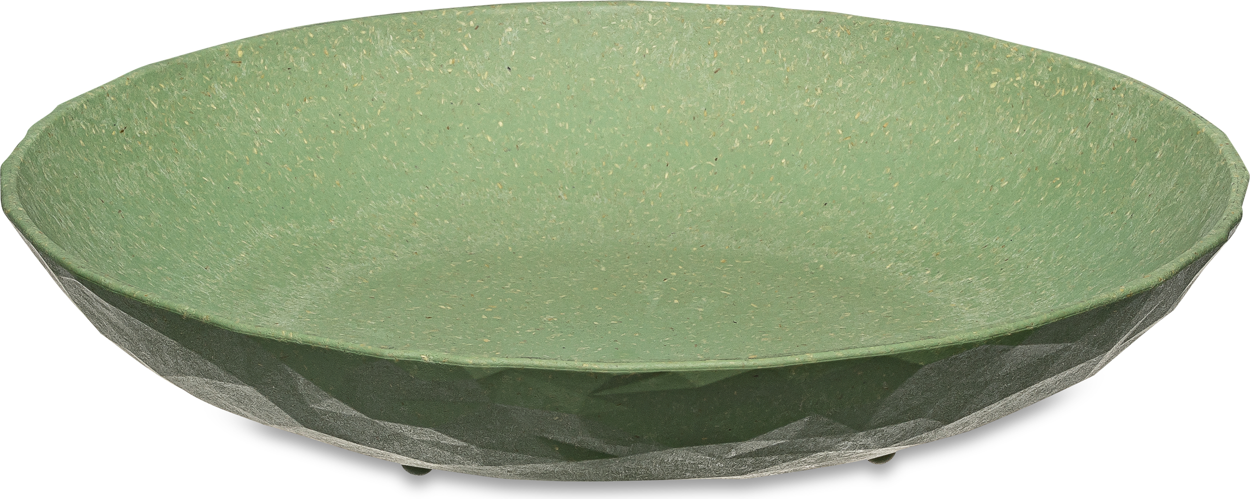 Talerze głębokie Club Organic Nature zielone 4 szt.