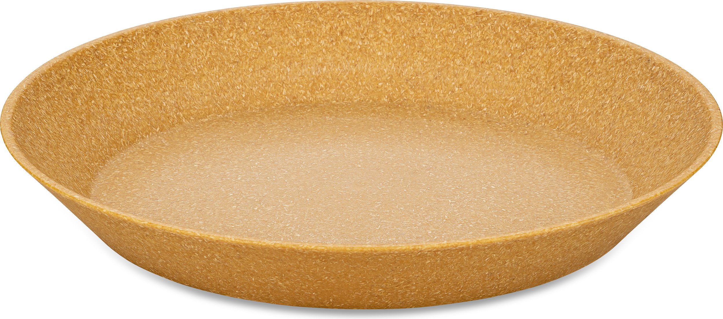 Talerze głębokie Connect Organic Nature w kolorze drewna 4 szt.