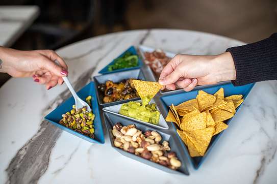 Tangram Ready Tace do serwowania przekąsek 7 el.