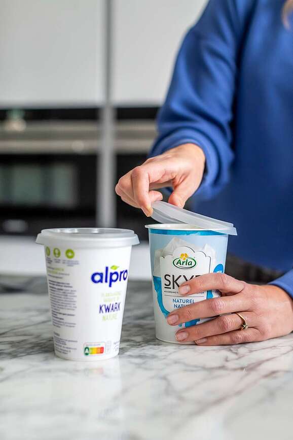 Tapas para yogures Fresh, 3 unidades