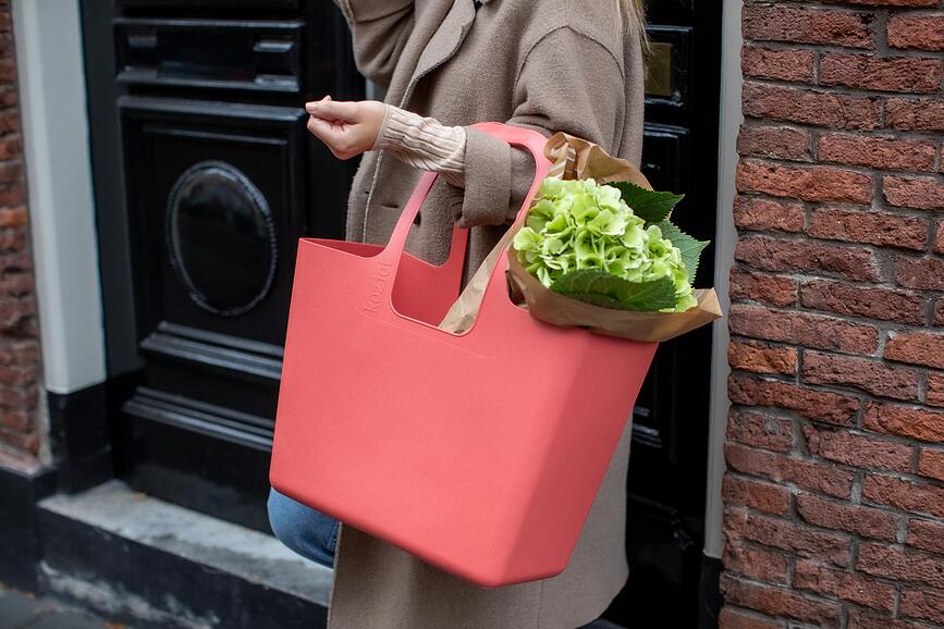 Tasche Organic Nature Τσάντα, XL, γαλάζια