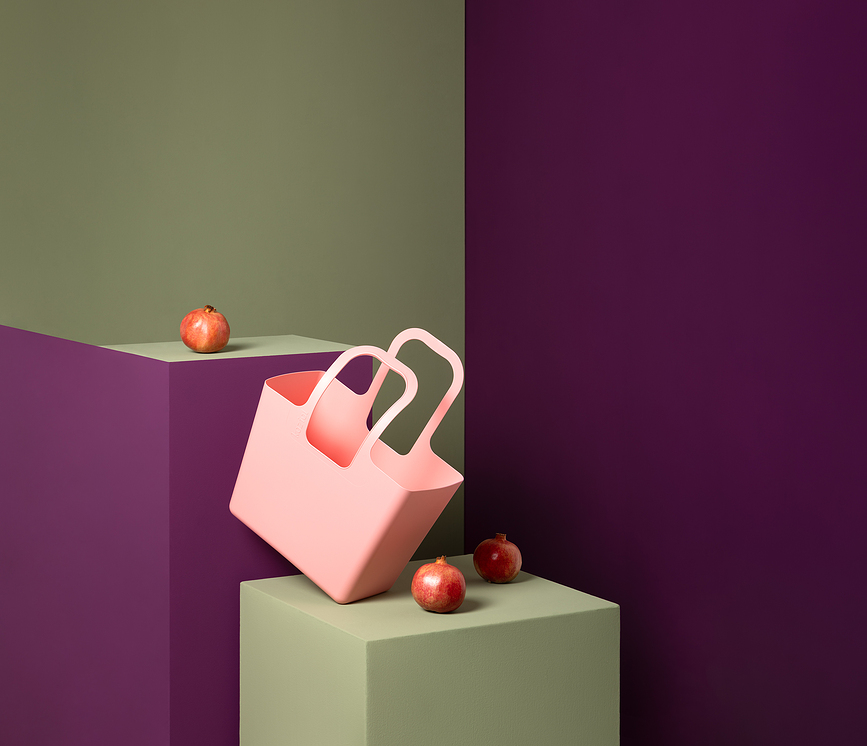 Tasche Organic XL Τσάντα, ανθρακί