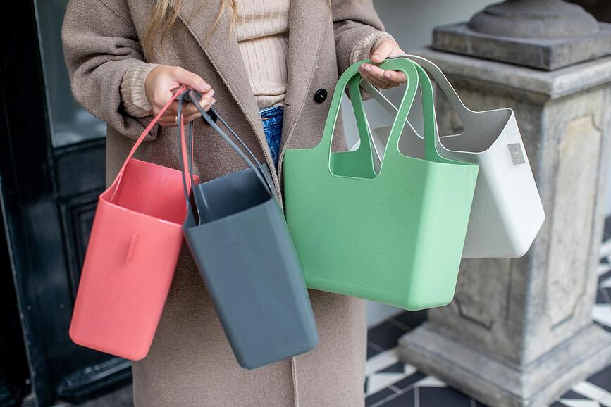 Taschelino Organic Nature Sac bleu clair