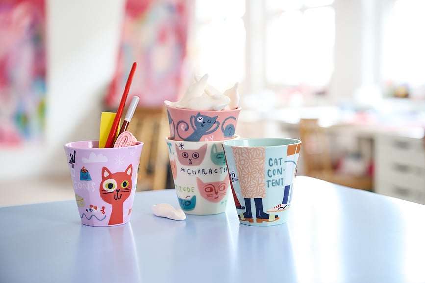 Tasse Nora Cup M Purrs Sunday 300 ml