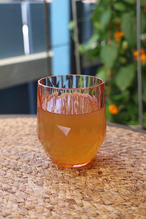 Tasses Club No. 23 200 ml, rose transparent, lot de 2