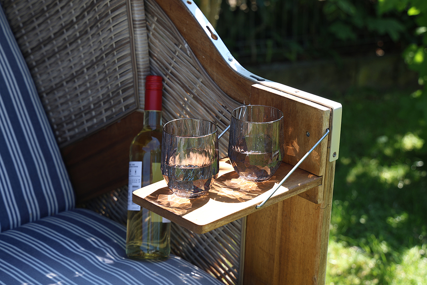 Tasses Club No. 23 200 ml, rose transparent, lot de 2