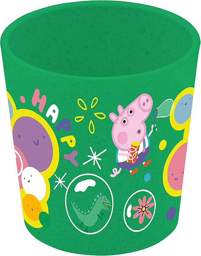 Taza infantil Connect Peppa Pig, 190 ml, verde