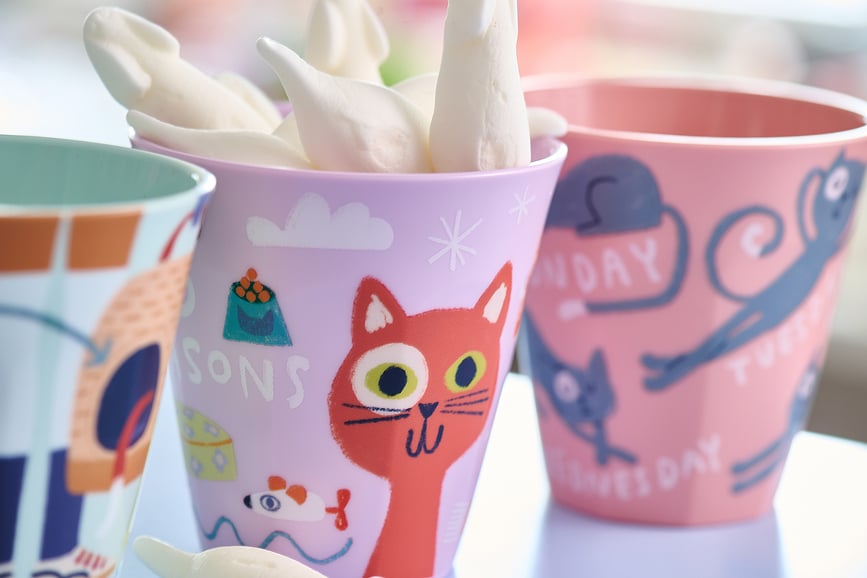 Taza Nora Cup M Purrs Sunday 300 ml