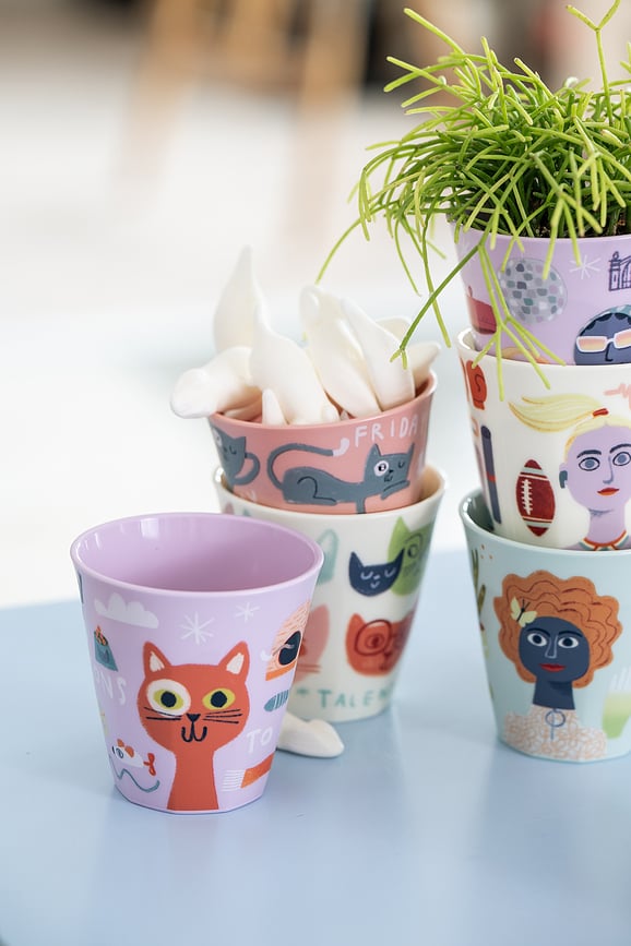 Taza Nora Cup M Purrs Sunday 300 ml