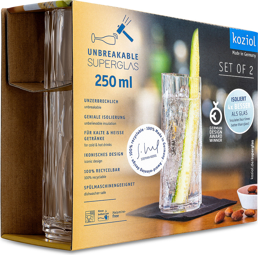 Vasos Club No. 3 Superglas, 2 unidades