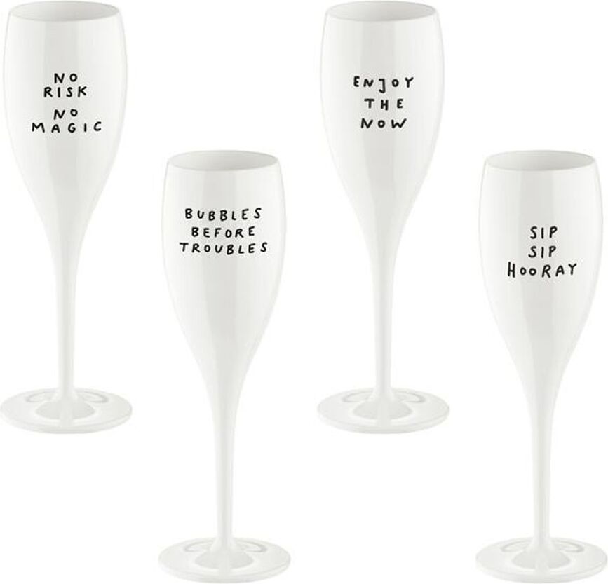 Verres à vin Club No. 1 Say It In Style, lot de 4