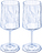Verres à vin Club No. 4, bleu clair, lot de 2